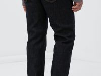 Утепленные джинсы straight fit мужские