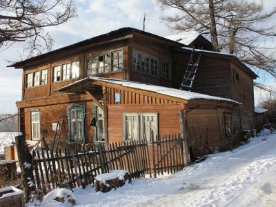 Дом для научных работников, где работали А.Е. Ферсман, Н.М. Федоровский , А.Н. Заварницкий