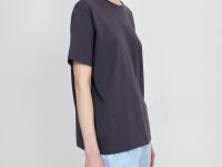 Футболка из мерсеризованного хлопка с коротким рукавом