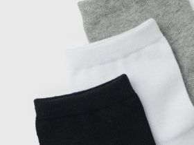 Набор базовых носков, 3 пары, Белый