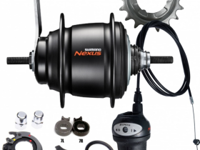 Установочный комплект планетарной втулки Shimano Nexus SG-C6000-8C с ножным тормозом 8 скоростей (черный 36 комплект)