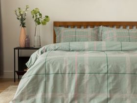 Постельное белье Bonmarito, зеленое