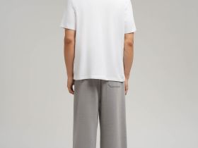 Футболка прямого кроя из джерси