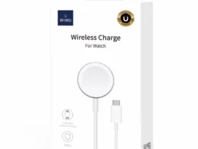 Беспроводное зарядное устройство WiWU M9 Type-C для Apple Watch (белый)