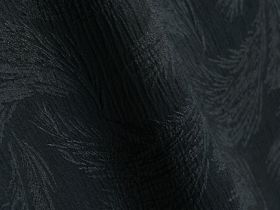 Платье мини из жаккарда, Черный