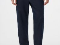 Брюки изо льна, Синий