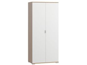 Распашной шкаф Стелла 2-90x200 Дуб Барбера