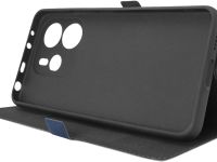 Чехол-книжка BoraSCO для Xiaomi REDMI Note 14 4G Синий