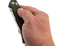 Складной нож SRM Asika 411L-MG, сталь 14C28N, рукоять микарта