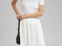 Юбка-баллон длины миди