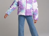 Куртка текстильная с полиуретановым покрытием для девочек