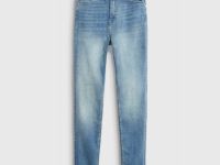 Джинсы Skinny с высокой посадкой, Синий