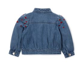Куртка джинсовая для маленькой девочки