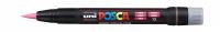 Маркер UNI "POSCA" PCF-350, кисть, цвет розовый