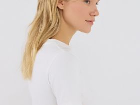 Укороченная футболка, Белый