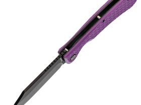 Складной нож Daggerr Powie Purple BW DL, сталь 8Cr14MoV, рукоять FRN