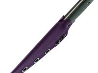 Нож Barmaley Knives Буратино L, сталь VG-10, рукоять Микарта, зеленый