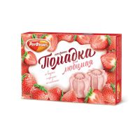 Любимая помадка со вкусом клубники со сливками, 180 гр.
