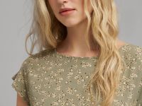 Шифоновое платье миди с цветочным принтом