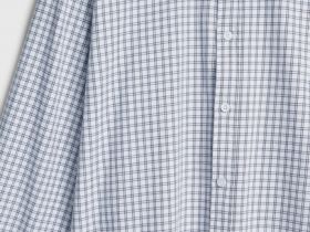 Рубашка в клетку, Белый