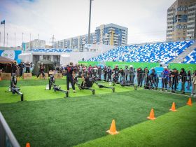 Фото. День физкультурника отмечают в Якутске