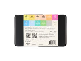 Набор карандашей цветные Sketchmarker "Пастельные оттенки", 12 цветов, жестяной пенал