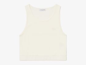 Женский топ Lacoste из хлопка