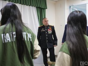 Студенты АГАТУ встретились с Героем России Дмитрием Куценко