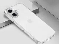 Чехол-накладка для Apple iPhone 16 Plus силиконовый (прозрачный)
