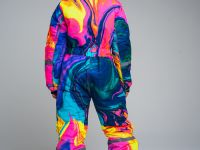 Зимний комбинезон из мембранной ткани для девочки