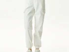 Женские брюки-джоггеры Lacosteс логотипом