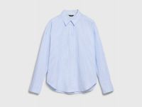 Рубашка из хлопка, Голубой
