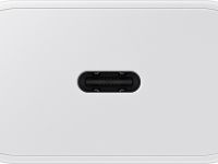 Сетевое зарядное устройство Samsung USB Type-C Power Delivery 25 Вт, с кабелем белый