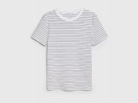 Футболка в рубчик, Белый