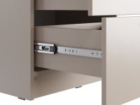 Комод Кимбол 55x90 Латте/Черный