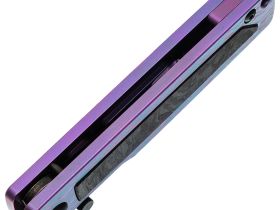 Складной нож Mr.Blade Style blackwashed сталь N690, рукоять Violet Titanium