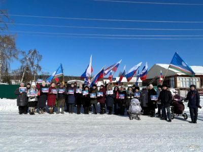 В Сюльдюкаре – ZАМИР, ZАРОССИЮ, ZАПУТИНА