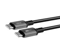 Кабель WiWU Titanlink USB-C/USB-C 240W 1.5м (Wi-C058) (серый)