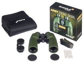 Бинокль Levenhuk Army 7x50 с сеткой