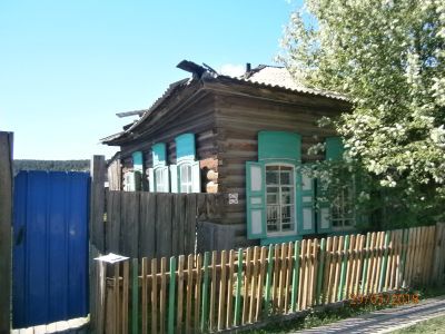 Дом, в котором жил в ссылке В.В. Куйбышев в 1915 году