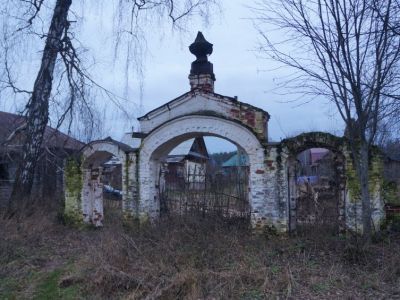 Ворота ограды