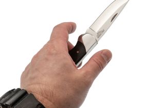 Складной нож Лесник, сталь 40Х13, рукоять венге