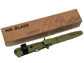 Тактический нож Mr.Blade Leshiy BSW, сталь AUS-8, рукоять эластрон