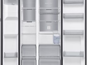 Холодильник Samsung Bespoke AI Home RS90F65D1FWT Черный