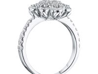 Классическое кольцо из белого золота э4712кц04210917_white