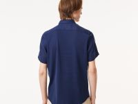 Мужская льнаная рубашка Lacoste