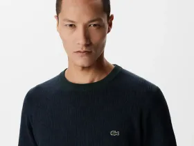 Мужской свитер Lacoste свободного кроя