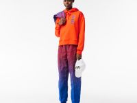 Женская толстовка Lacoste свободного кроя с капюшоном