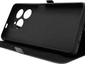 Чехол-книжка BoraSCO для TECNO Spark 20 Pro Чёрный