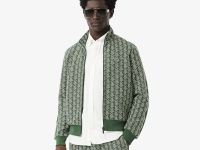 Мужская жаккардовая толстовка Lacoste PARIS с монограммой